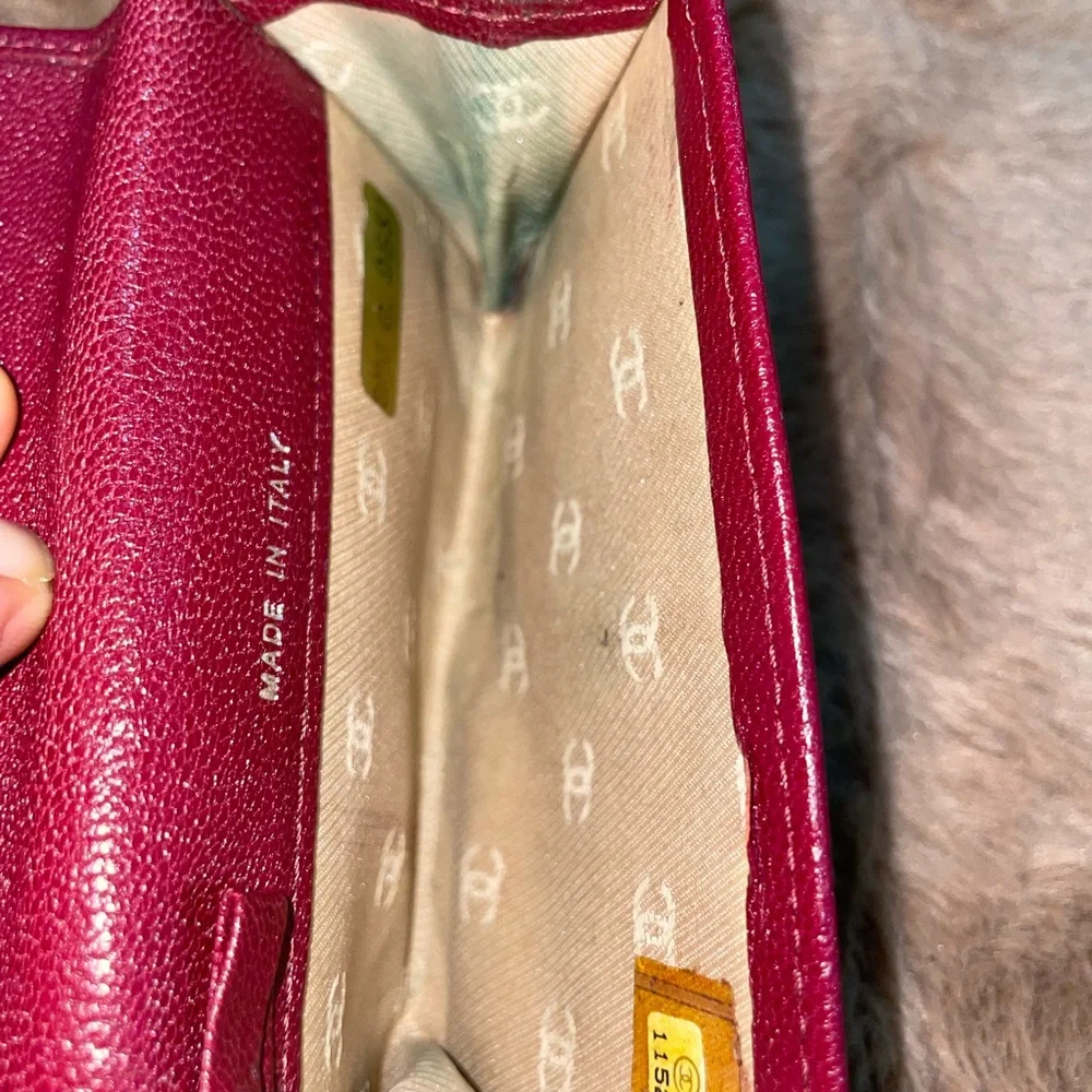 CHANEL Red Leather Keychain Accessory - Picture 9 of 9